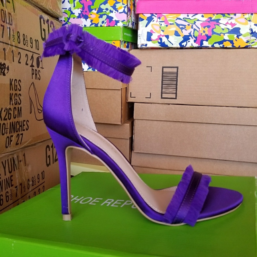 Salona- Open Toe Barely There Stilleto Sandal